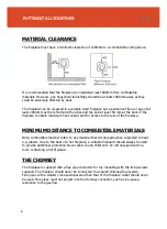 Preview for 8 page of Megamaster ANDIRON Assembly & Operating Instructions