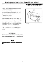 Preview for 11 page of MEGASEW MJ101TX Instruction Book