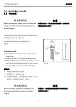 Preview for 16 page of MEGASEW MJ101TX Instruction Book