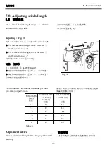 Preview for 21 page of MEGASEW MJ101TX Instruction Book