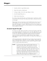 Preview for 34 page of Megger L1070 Instruction Manual