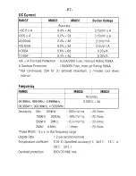 Preview for 70 page of Megger M8035 User Manual