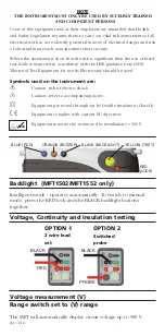 Preview for 2 page of Megger MFT1500/2 Quick Start Manual