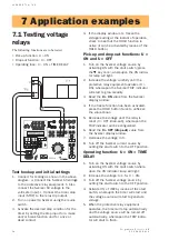 Preview for 53 page of Megger Programma Sverker 750 User Manual