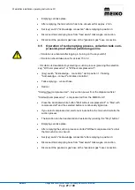 Preview for 27 page of Meiko WasteStar FC Operating Instructions Manual