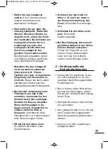 Preview for 11 page of Meister 5400980 Translation Of The Original Instructions