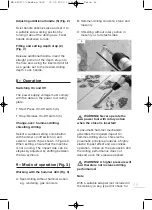 Preview for 45 page of Meister 5402720 Operating Instructions & Safety Hints