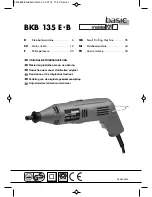 Preview for 1 page of Meister BKB 135 E-B Translation Of The Original Instructions