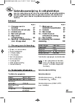 Preview for 57 page of Meister MDH1700-1 Original Instructions Manual