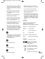 Preview for 39 page of Meister MES 480 E Translation Of The Original Instructions