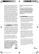 Preview for 51 page of Meister MF400-1 Translation Of The Original Instructions