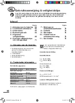 Preview for 62 page of Meister WS500-115M Operating Instructions Manual