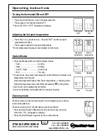 Preview for 3 page of meitav-tec ETNC24-SUPER-MDB-01 Owner'S Manual & Technician Settings