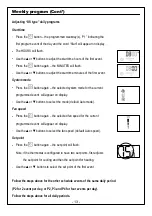 Preview for 13 page of meitav-tec MTSCV/SUPER/PROG/HU/PIR Owner'S Manual & Technician Settings