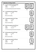 Preview for 45 page of meitav-tec MTSCV/SUPER/PROG/HU/PIR Owner'S Manual & Technician Settings