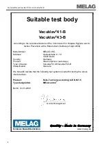 Preview for 8 page of MELAG Vacuklav 41-B Technical Manual