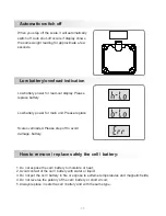 Preview for 11 page of Melchioni GLASS User Manual