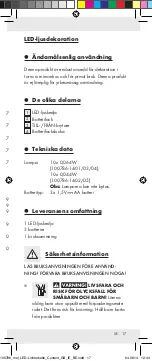 Preview for 17 page of MELINERA 100786 Operation And Safety Notes