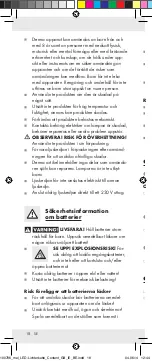 Preview for 18 page of MELINERA 100786 Operation And Safety Notes