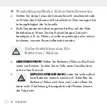 Preview for 10 page of MELINERA 327049 1904 Operation And Safety Notes