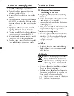 Preview for 25 page of MELINERA KH4218 -  3 Operating Instructions Manual