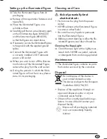 Preview for 17 page of MELINERA KH4218 - MANUAL 2 Operating Instructions Manual