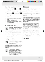 Preview for 11 page of MELINERA Z28957A Operation And Safety Notes