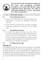 Preview for 6 page of Melink ML1B9WC20-A60RGBCCT Instruction Manual