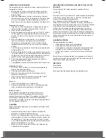 Preview for 11 page of Melissa 650-005 User Manual