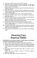 Preview for 6 page of Melitta MEK1 Use & Care Manual