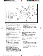 Preview for 2 page of Mellerware BRAVISSIMO 23805 Instructions Manual