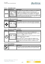 Preview for 23 page of Meltem M-WRG-FBH User Manual