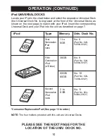 Preview for 11 page of Memorex Mi2032 - Portable Speakers With Digital Player Dock User Manual