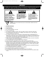 Preview for 2 page of Memorex MP3823 Operating Instructions Manual