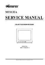 Memorex MT1132A Service Manual preview