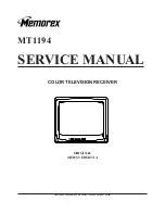 Memorex MT1194 Service Manual preview