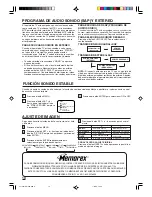 Preview for 22 page of Memorex MT2274A Owner'S Manual