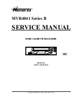 Preview for 102 page of Memorex MVR4041 Service Manual