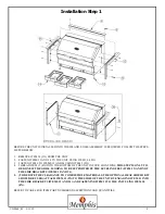 Preview for 37 page of Memphis Advantage Owner'S Manual