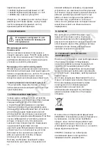 Preview for 58 page of Mengual VIRUTEX FP114 Operating Instructions Manual