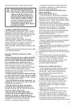 Preview for 61 page of Mengual VIRUTEX FP114 Operating Instructions Manual