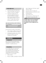 Preview for 5 page of Menuett 000925 Operating Instructions Manual