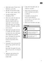 Preview for 9 page of Menuett 001451 Operating Instructions Manual