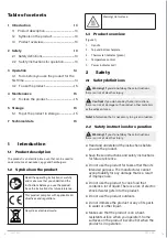 Preview for 14 page of Menuett 008024 Operating Instructions Manual