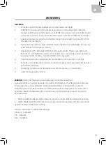 Preview for 9 page of Menuett 801-035 Operating Instructions Manual