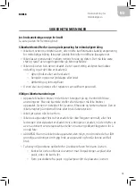 Preview for 13 page of Menuett 801-035 Operating Instructions Manual