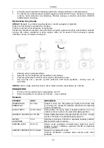 Preview for 22 page of Menuett 802-524 User Instructions