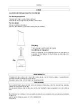 Preview for 3 page of Menuett 810-670 User Instructions