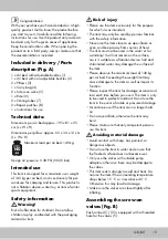 Preview for 15 page of Meradiso 270395 Instructions For Use Manual