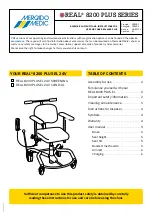 Preview for 1 page of Mercado Medic REAL 8200 PLUS EL 24V SCREENING Assembly Instructions, Instructions For Use And Care